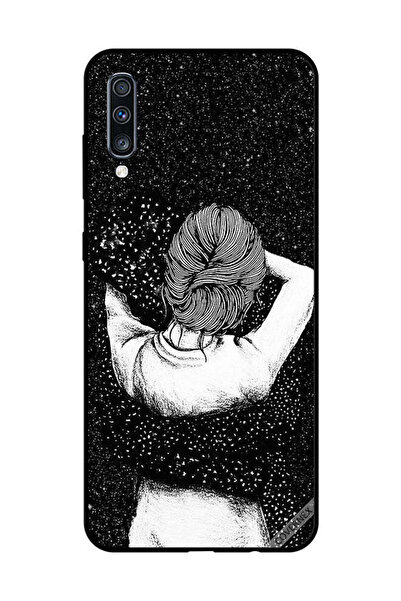 Covernex غطاء حماية لهاتف سامسونج جالاكسي A70 - خيال فتاة دودل الليلية