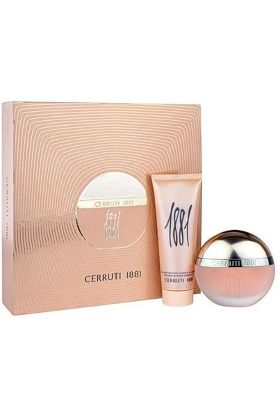 Cerruti 1881 for Women Set Eau De Toilette, 50Ml with Body Lotion, 75Ml