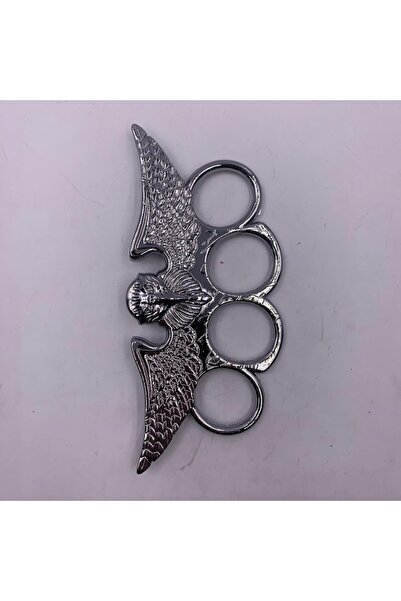 dalimag Pumnal Tip Box, Autoaparare, Model Aripi Vulture, Argintiu