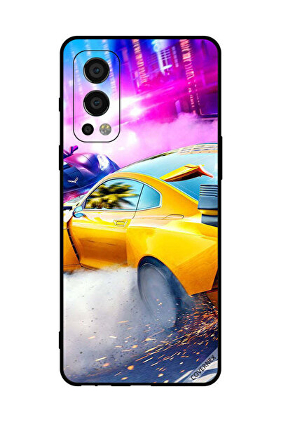 Covernex غطاء حماية لهاتف OnePlus Nord 2 5G - سيارة صفراء