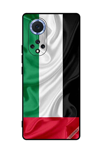 Covernex غطاء حماية لهاتف هواوي نوفا 9 - قماش علم الإمارات العربية المتحدة