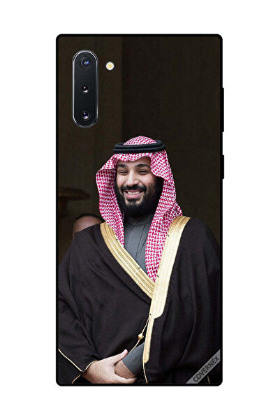 Covernex غطاء حماية لهاتف سامسونج جالكسي نوت 10 محمد بن سلمان مبتسمًا