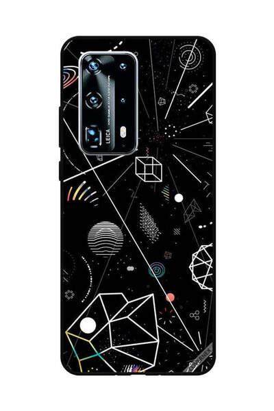 Covernex غطاء حماية لهاتف هواوي بي 40 برو بلس بأشكال هندسية