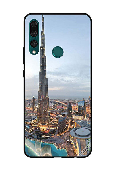 Covernex غطاء حماية لهاتف هواوي Y9 Prime 2019، منظر جميل لوسط مدينة دبي