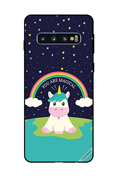 Covernex غطاء حماية لهاتف سامسونج جالاكسي S10 بتصميم وحيد القرن السحري