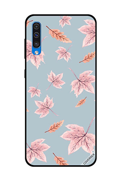 Covernex غطاء حماية لهاتف سامسونج جالاكسي A50 بطبعة أوراق الخريف