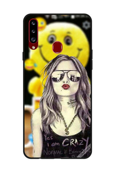 Covernex غطاء حماية لهاتف سامسونج جالكسي A20s نعم أنا مجنون، العادي ممل