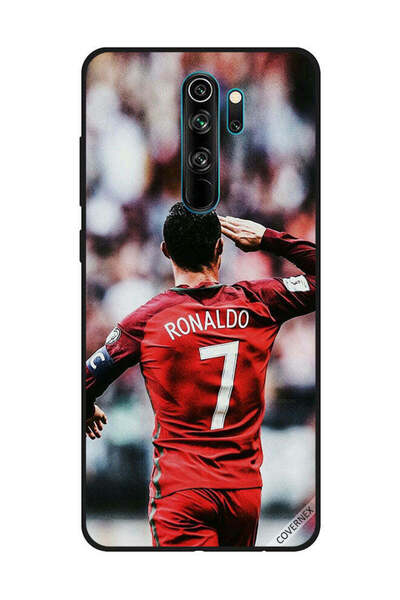Covernex غطاء حماية لهاتف شاومي ريدمي نوت 8 برو - تحية رونالدو للجمهور