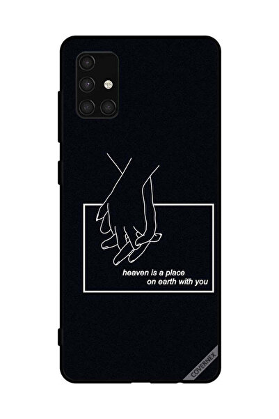 Covernex غطاء حماية لهاتف سامسونج جالاكسي A71 4G الجنة مكان على الأرض معك
