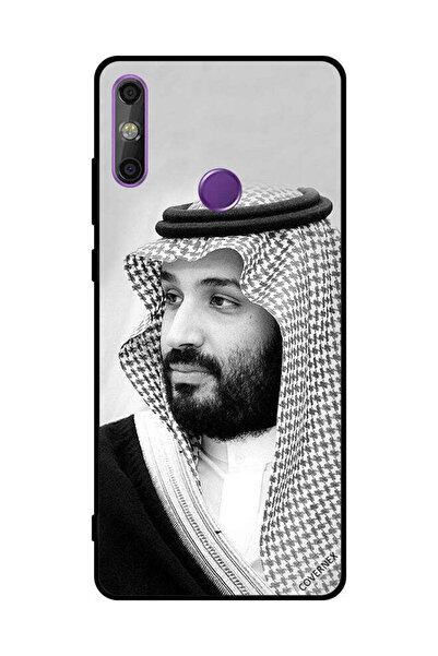 Covernex غطاء حماية لهاتف هواوي إنجوي 20E صورة محمد بن سلمان بالأبيض والأسود