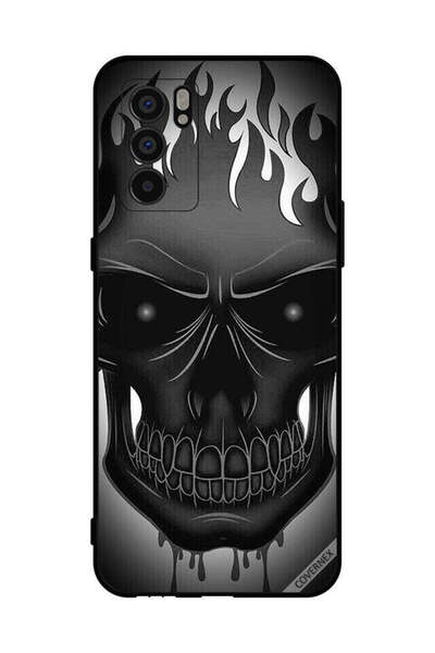 Covernex غطاء حماية لهاتف Oppo Reno6 5G برسومات جمجمة