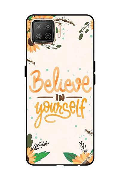 Covernex غطاء حماية لهاتف OPPO F17 - ثق بنفسك - زهور الشمس