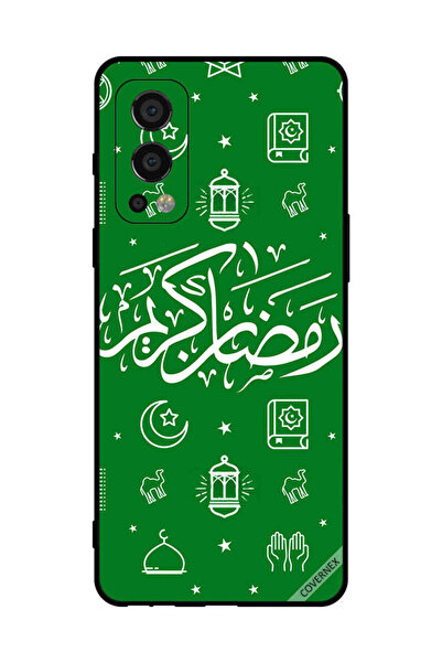 Covernex غطاء حماية لهاتف ون بلس نورد 2 5G - رمضان كريم - أخضر