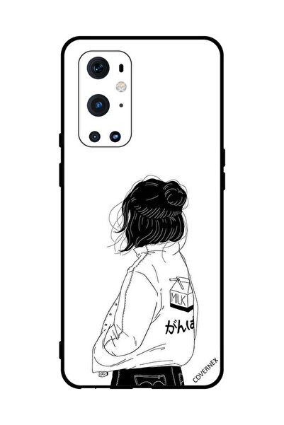 Covernex غطاء حماية لهاتف OnePlus 9 Pro فتاة تفكر بعمق كبير