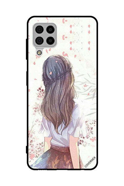 Covernex غطاء حماية لهاتف سامسونج جالاكسي A22 4G فتاة لطيفة في تفكير عميق