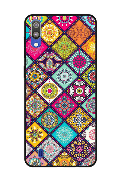 Covernex غطاء حماية لهاتف سامسونج جالاكسي M10 بنقشة زهور متعددة الأشكال