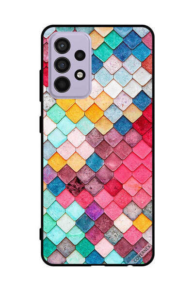 Covernex غطاء حماية لهاتف سامسونج جالاكسي A52s 5G بنمط مربع ماسي