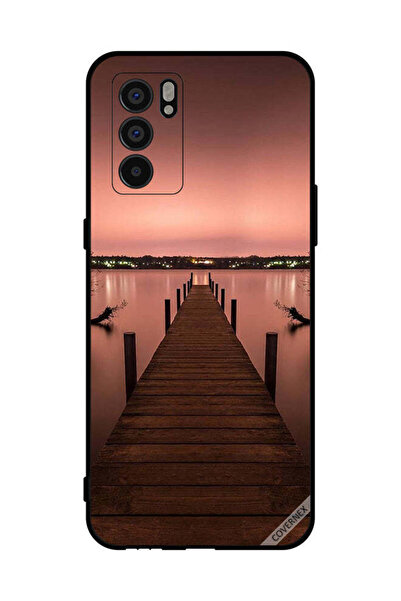 Covernex غطاء حماية لهاتف Oppo Reno6 5G Pathway To Sea Evening