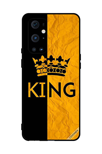 Covernex غطاء حماية لهاتف OnePlus 9 Pro - أسود وأصفر