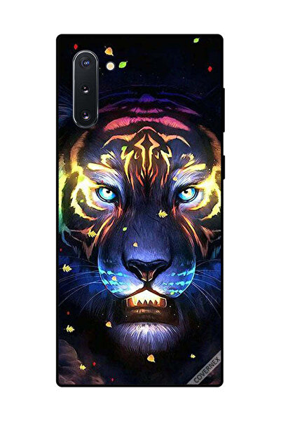 Covernex غطاء حماية لهاتف سامسونج جالكسي نوت 10 - أسد مضيء