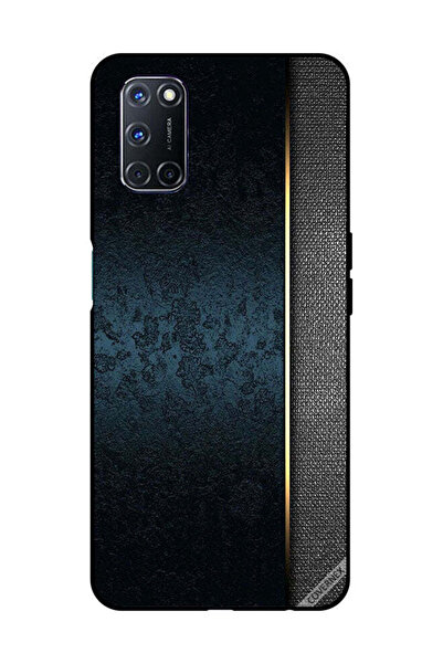 Covernex غطاء حماية لهاتف OPPO A52/A72/A92 بنقشة جلد أخضر داكن