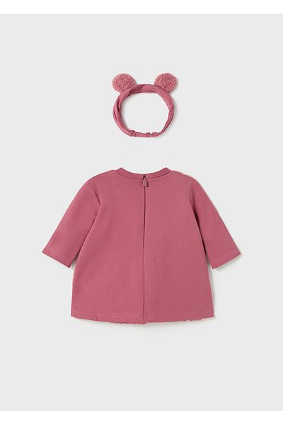 MAYORAL Winter Baby Girl Knitted Dress and Headband