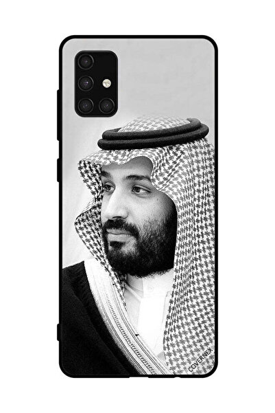Covernex غطاء حماية لهاتف سامسونج جالاكسي A71 4G صورة محمد بن سلمان بالأبيض و...