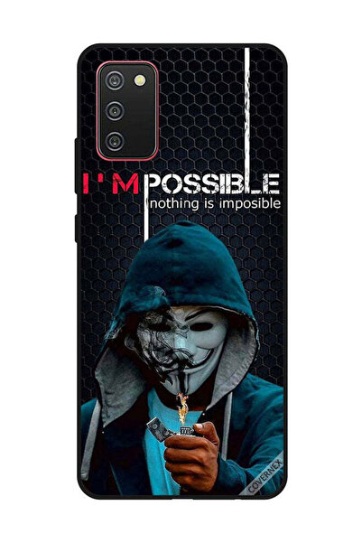 Covernex غطاء حماية لهاتف سامسونج جالاكسي A02s/F02s أنا ممكن، لا شيء مستحيل