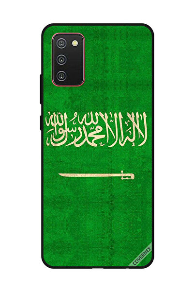 Covernex غطاء حماية لهاتف سامسونج جالاكسي A02s/F02s بعلم المملكة العربية السع...