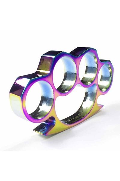 dalimag Pumnal tip Box Rainbow Blast, Fade, Otel inoxidabil, Multicolor, 1 cm, Dalimag