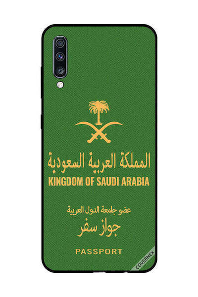Covernex غطاء حماية لهاتف سامسونج جالكسي A70 جواز سفر المملكة العربية السعودية