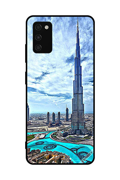 Covernex غطاء حماية لهاتف سامسونج جالاكسي A03s 4G برج خليفة - غيوم مؤثرة