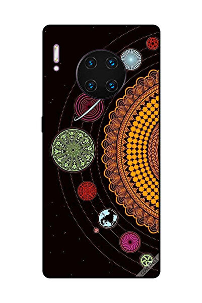 Covernex غطاء حماية لهاتف هواوي ميت 30 برو - أشكال ماندالا الفضائية