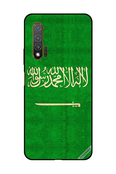 Covernex غطاء حماية لهاتف هواوي نوفا 6 5G بعلم المملكة العربية السعودية العتيق