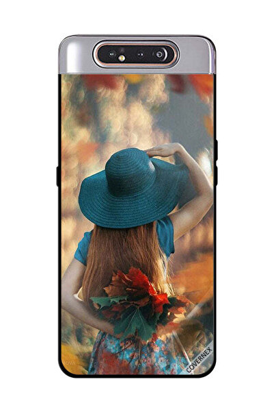 Covernex Protective Case Cover For Samsung Galaxy A80 Hat Girl Hiding Love Le...