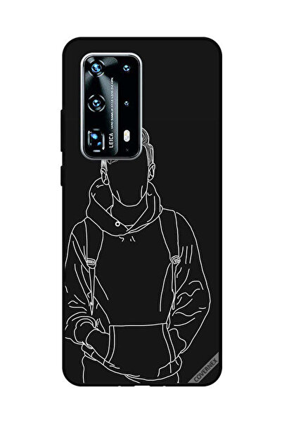 Covernex غطاء حماية لهاتف هواوي بي 40 برو بلس رسم جاكت بوي