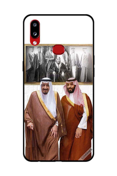 Covernex غطاء حماية لهاتف سامسونج جالاكسي A10s الملك سلمان ومحمد بن سلمان يتح...