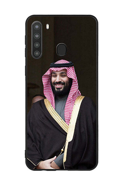 Covernex غطاء حماية لهاتف سامسونج جالكسي A21 محمد بن سلمان مبتسمًا