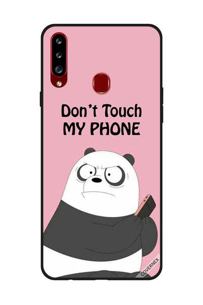 Covernex Protective Case Cover For Samsung Galaxy A20s Don't Touch My Phone P...