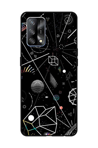 Covernex غطاء حماية لهاتف OPPO A74/F19 4G بأشكال هندسية