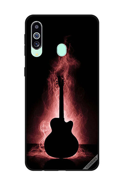 Covernex غطاء حماية لهاتف سامسونج جالاكسي M40/A60 بطبعة انعكاس جيتار في الظلام