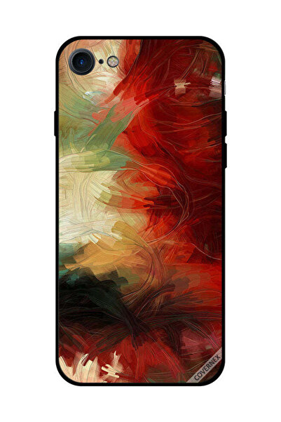 Covernex غطاء حماية لهاتف iPhone SE 2020 بخلفية عمل فني