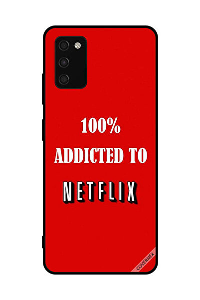 Covernex غطاء حماية لهاتف سامسونج جالاكسي A03s 4G مدمن على نتفليكس بنسبة 100%