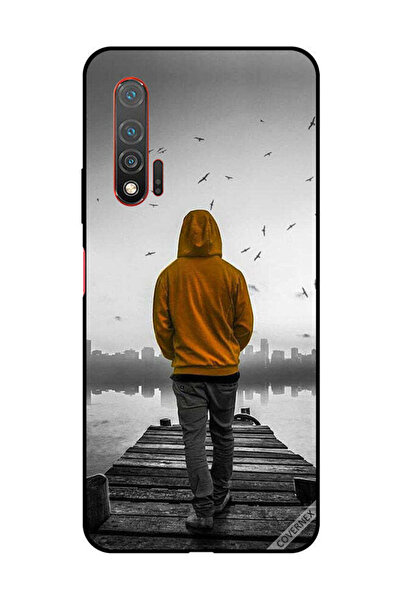 Covernex غطاء حماية لهاتف هواوي نوفا 6 5G - فتى حزين يمشي