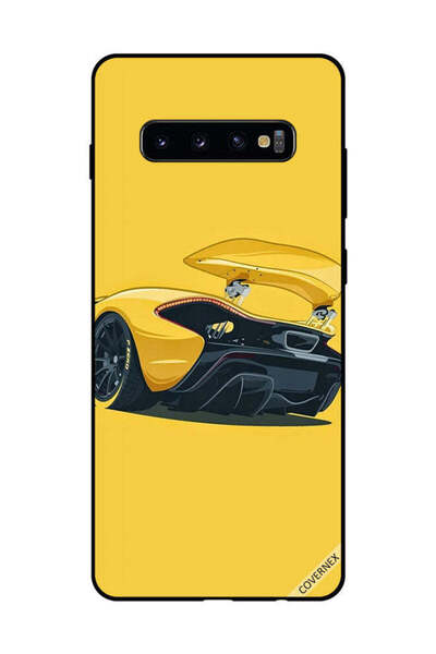Covernex غطاء حماية لهاتف سامسونج جالاكسي S10 بلس أصفر P Zero