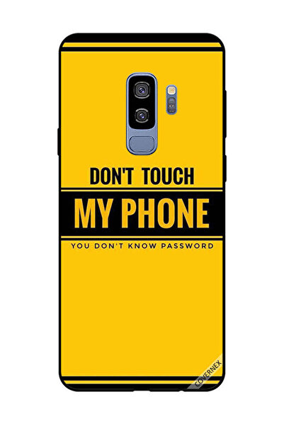 Covernex غطاء حماية لهاتف سامسونج جالاكسي S9 بلس لا تلمس هاتفي، أنت لا تعرف ك...