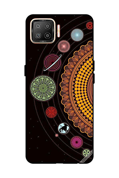 Covernex غطاء حماية لهاتف OPPO F17 بأشكال ماندالا الفضائية