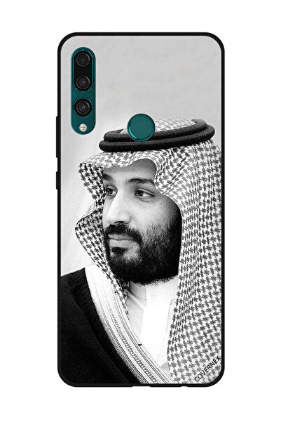 Covernex غطاء حماية لهاتف هواوي Y9 Prime 2019 صورة محمد بن سلمان بالأبيض والأسود