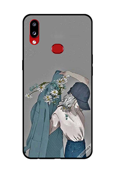 Covernex Protective Case Cover For Samsung Galaxy A10s Cap Girl Wearing Flora...