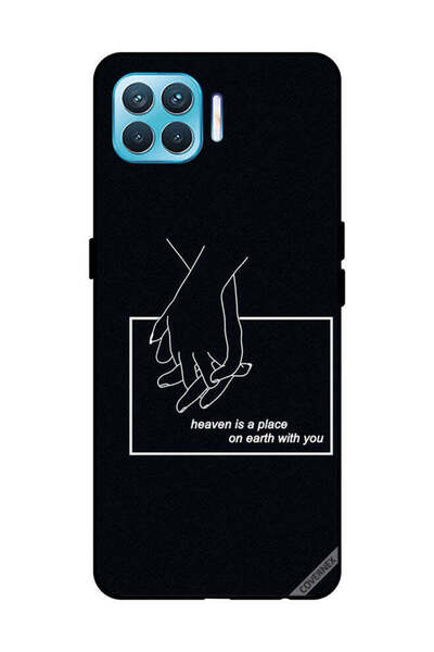 Covernex غطاء حماية لهاتف OPPO F17 Pro الجنة مكان على الأرض معك